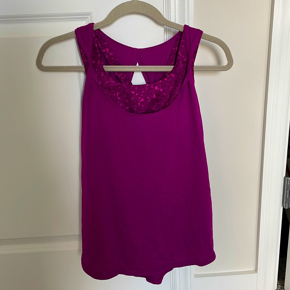 Lululemon Ready & Go tank in Regal Plum